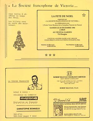   LE PHARE, 1986   , page 19