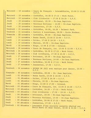   LE PHARE, 1986   , page 18