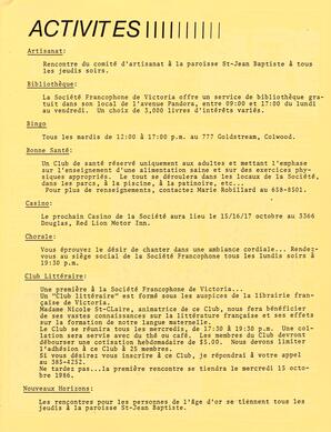   LE PHARE, 1986   , page 3
