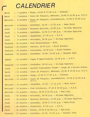   LE PHARE, 1986   , page 17