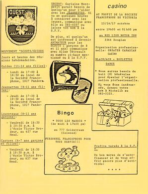   LE PHARE, 1986   , page 13