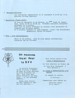   LE PHARE, 1986   , page 5