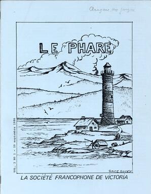   LE PHARE, 1986   , page 1