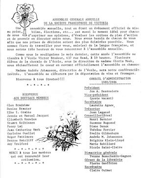   LE PHARE, 1986   , page 3