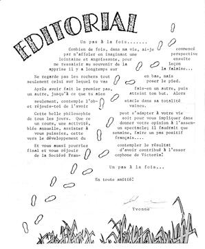   LE PHARE, 1986   , page 2