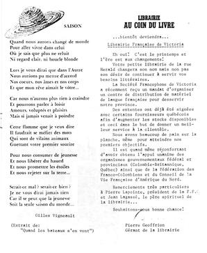   LE PHARE, 1986   , page 11