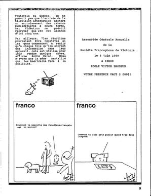   LE PHARE, 1989   , page 9