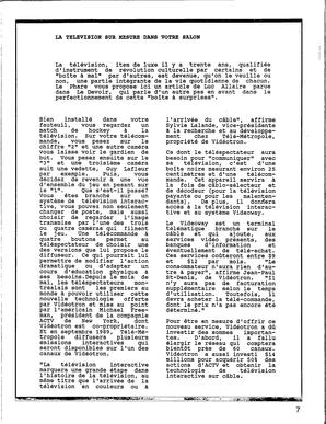   LE PHARE, 1989   , page 7