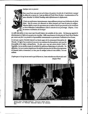   LE PHARE, 1989   , page 19