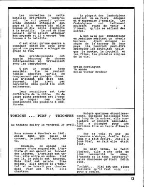   LE PHARE, 1989   , page 13