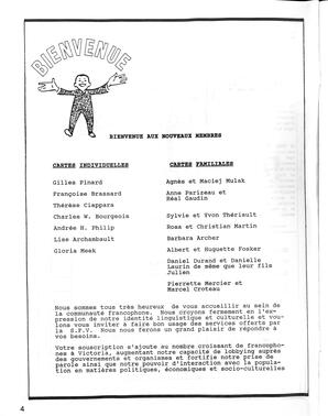  LE PHARE, 1989   , page 4