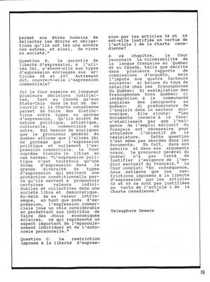   LE PHARE, 1989   , page 19