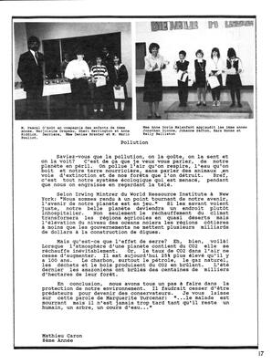   LE PHARE, 1989   , page 17