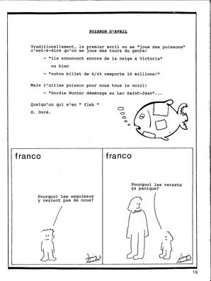   LE PHARE, 1989   , page 19