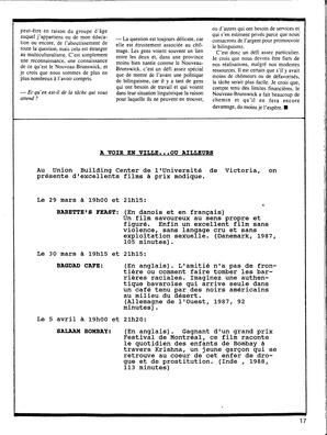   LE PHARE, 1989   , page 17