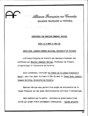   LE PHARE, 1989   , page 23