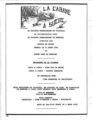   LE PHARE, 1989   , page 18