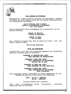   LE PHARE, 1989   , page 17