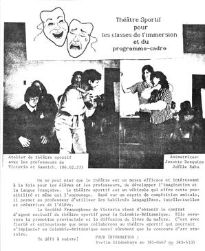   LE PHARE, 1986   , page 7