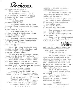   LE PHARE, 1986   , page 10