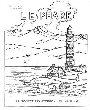   LE PHARE, 1986   , page 1