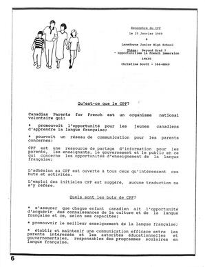   LE PHARE, 1989   , page 6