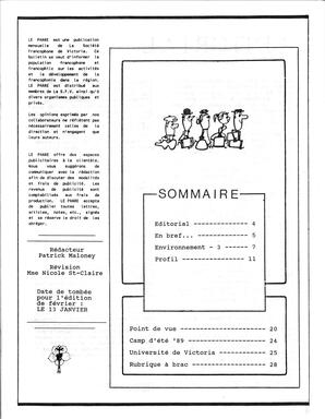   LE PHARE, 1989   , page 3