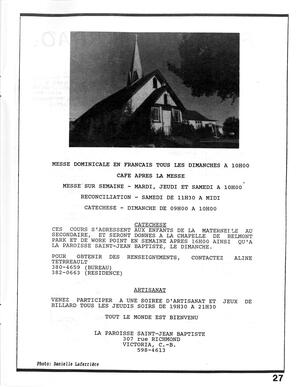   LE PHARE, 1989   , page 27
