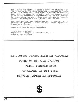   LE PHARE, 1989   , page 26