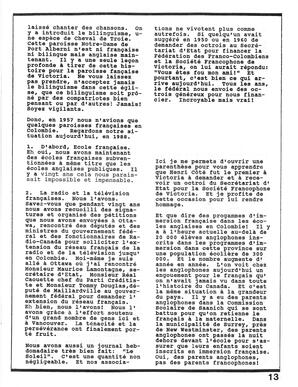   LE PHARE, 1989   , page 13