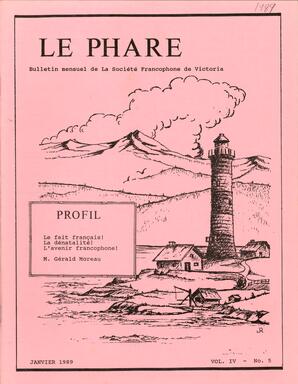   LE PHARE, 1989   , page 1