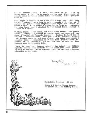   LE PHARE, 1988   , page 8