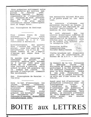   LE PHARE, 1988   , page 6