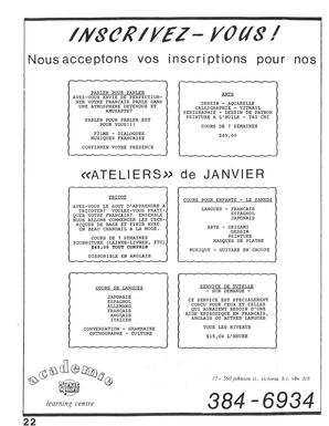   LE PHARE, 1988   , page 22