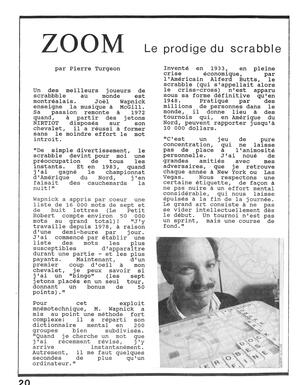   LE PHARE, 1988   , page 20