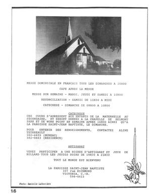   LE PHARE, 1988   , page 16