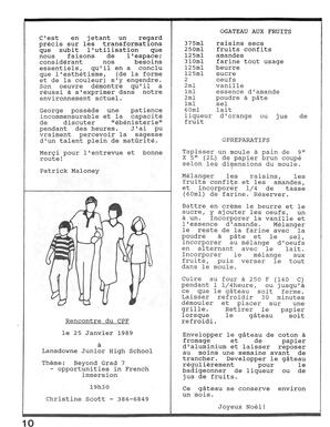   LE PHARE, 1988   , page 10