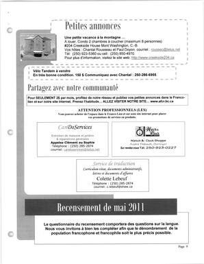   LE FRANCO-LIEN, 2011   , page 9