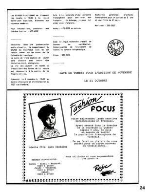   LE PHARE, 1988   , page 25