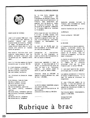  LE PHARE, 1988   , page 24