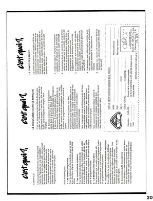   LE PHARE, 1988   , page 21