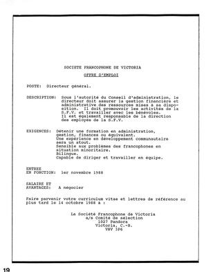   LE PHARE, 1988   , page 20