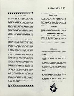   LE PHARE, 1988   , page 26