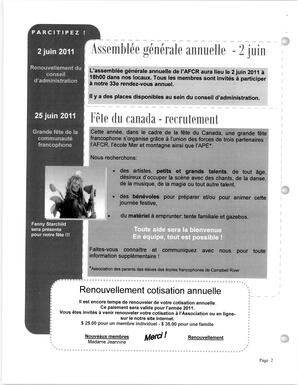   LE FRANCO-LIEN, 2011   , page 2