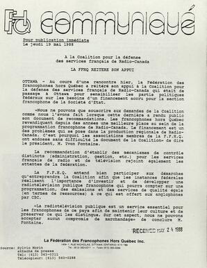   LE PHARE, 1988   , page 10