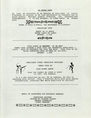   LE PHARE, 1988   , page 9