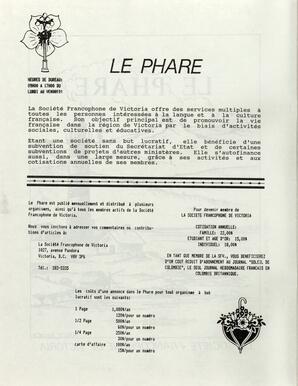   LE PHARE, 1988   , page 2
