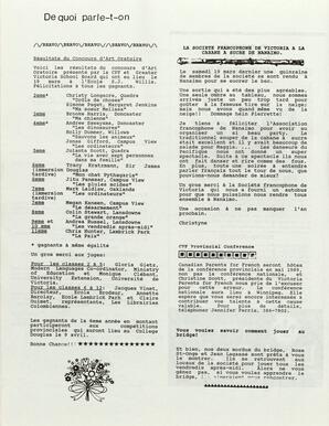   LE PHARE, 1988   , page 18