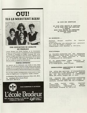   LE PHARE, 1988   , page 17