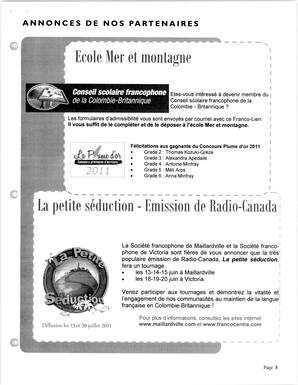   LE FRANCO-LIEN, 2011   , page 8